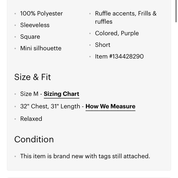 Zara Purple Iridescent dress - Picture 6 of 9